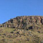 The rocky north end of the Skirrid