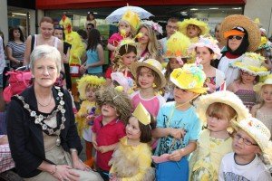 The Mayor of Abergavenny and Easter kids