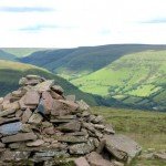 The cairn on the ridge