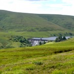 Grwyne Fawr Dam from the ridgeway