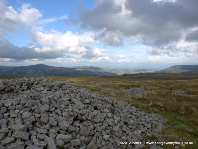 Cairn with Gilwern and Abergavenny