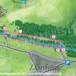 Llanfoist Woodland Walk - Short Route
