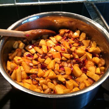 The Chutney begins looking like this...