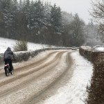 Intrepid motorists on the Ross Road - by Pete Hill