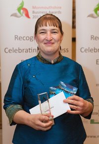 Elizabeth Chantler of Chantlers Teas, winner of the MBA Excellence in Retailing award