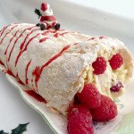 Raspberry Hazelnut Chocolate Roulade