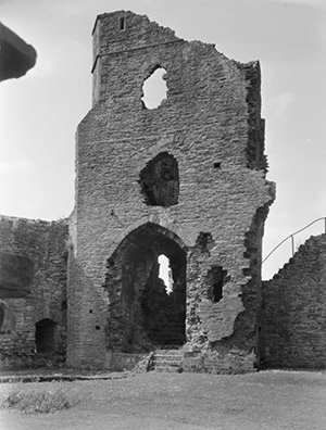 Grosmont Castle taken in 1952