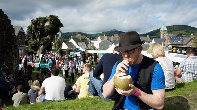 Time Out at The Castle Toril-Brancher  Abergavenny Food Festival 2014