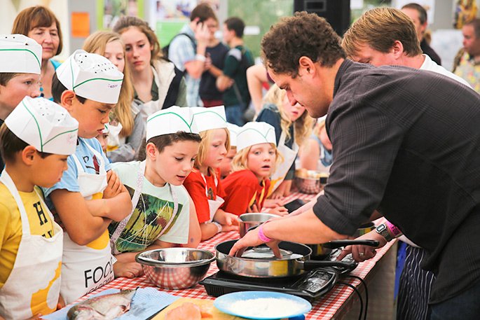 Val Warner at the Food Academy 2013.